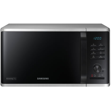 Samsung Microonde Grill Cottura Croccante 23L MG23K3515AS. Posizionamento dell'apparecchio: Superficie piana, Tipo di prodotto: Microonde con grill, Capacità interna: 23 L, Potenza... - MG23K3515AS/ET