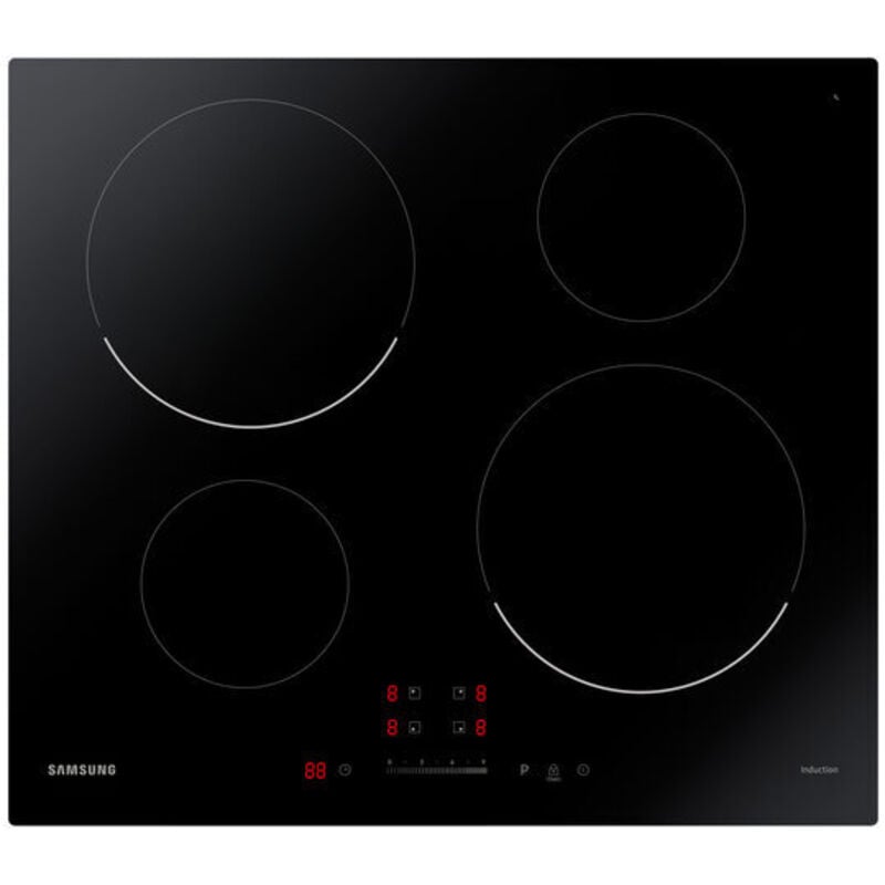 Samsung - NZ64T3707AK Nero Da incasso 60 cm Piano cottura a induzione 4 Fornello(i)