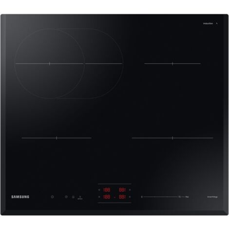 Samsung Piano a Induzione Slim Fit 60cm NZ64B4016KK. Colore del prodotto: Nero, Posizionamento dell'apparecchio: Da incasso, Dimensione della larghezza del piano cottura: 60 cm. Ti... - NZ64B4016KK/U1