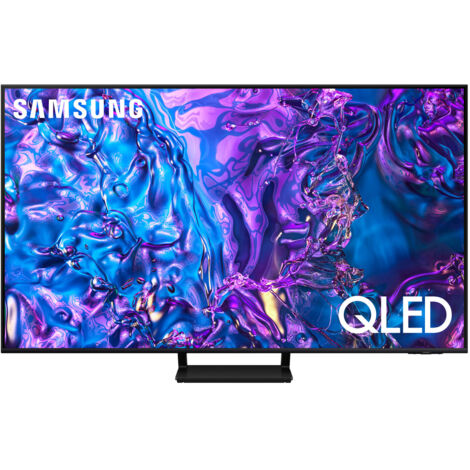 Samsung Q70D TV QLED 4K da 55 Pollici, Smart TV Wi-Fi, HDR10, Processore Quantum, Nero, Modello 2024