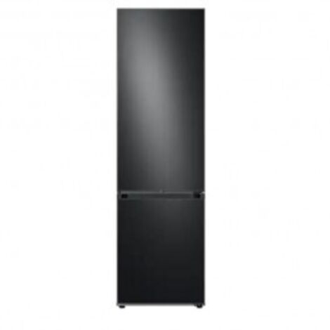 Samsung RB38A7B6BB1 frigorifero Combinato BESPOKE Libera installazione con congelatoreE 2m 390 L con rivestimento in acciaio inox Classe B, Nero Antracite
