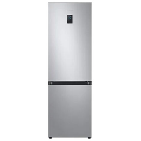 Samsung – Réfrigérateur combiné 340L – Congélateur en bas – Classe E – 4 clayettes – No Frost – Niveau sonore 35 dB – Design argenté - RB34T672ESA-Refrigerateur