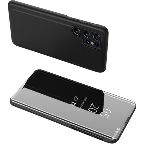 Samsung S24 Ultra Clear View Case Cover Schwarz