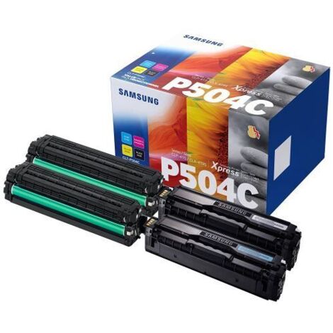 Samsung Sams Toner BK CLT-P504C 4-pack (SU400A)