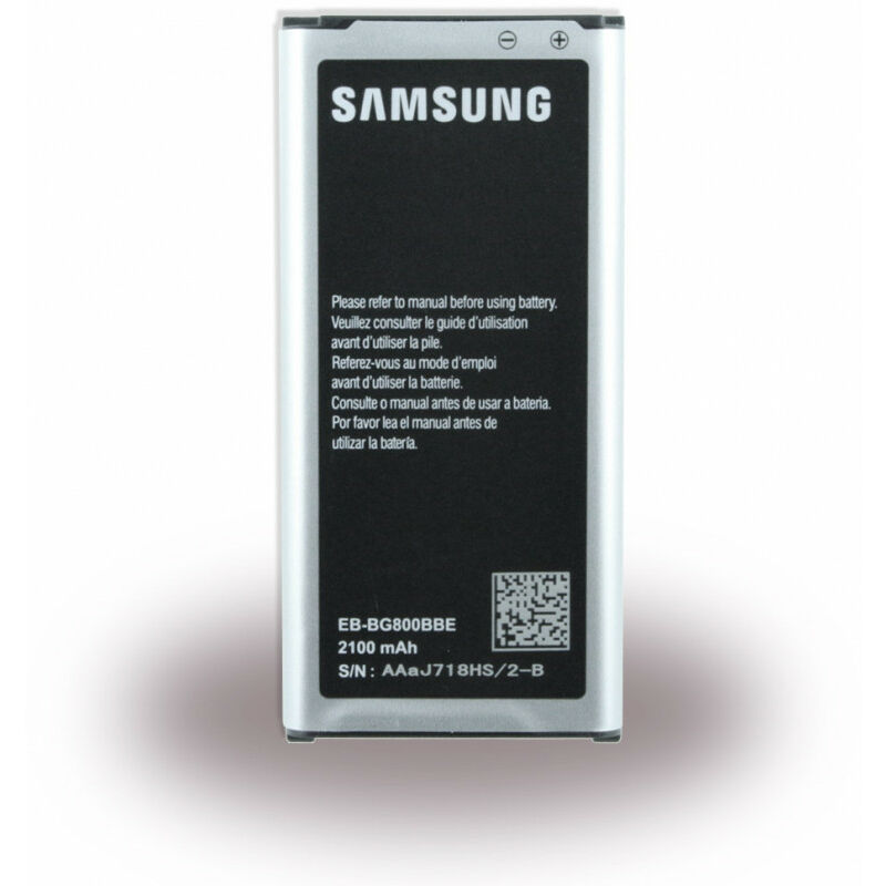 SAMSUNG Samsung Akkublock 2100 mAh Li-Ion für Galaxy S5 mini (EB-BG800BBECWW)