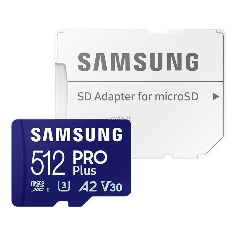 Samsung - pro Plus 512Go microSD CL10 180MB/s Read 130MB/s MB-MD512SA/EU (MB-MD512SA/EU)