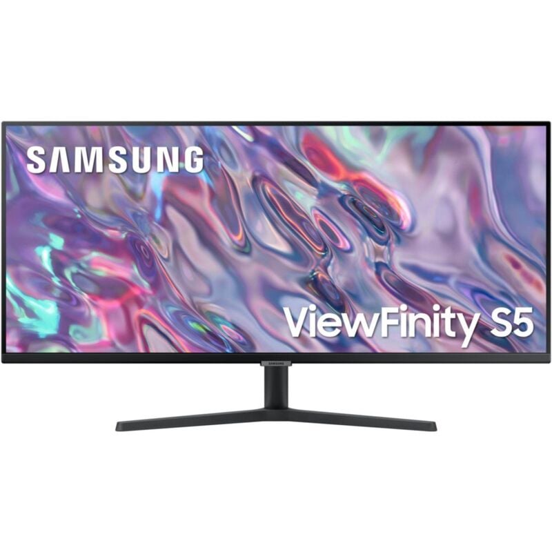 Ecran pc Samsung ViewFinity S5 S50GC - LS34C500GAU - 34 uwqhd - Dalle va - 5 ms - 100 Hz - hdmi / DisplayPort - amd FreeSync