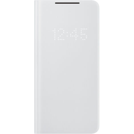 SAMSUNG Samsung Smart LED View Cover EF-NG996 für Galaxy S21+, Hellgrau (EF-NG996PJEGEW)