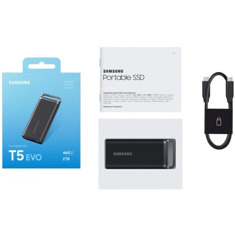 SAMSUNG SSD externe Portable T5 Evo 2 To