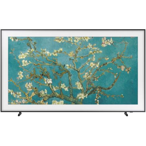Samsung The Frame TV 4K 75” 75LS03B Smart TV Wi-Fi Black 2022, Processore 4K, Cornice personalizzabile, Display anti-riflesso, Suono dinamico