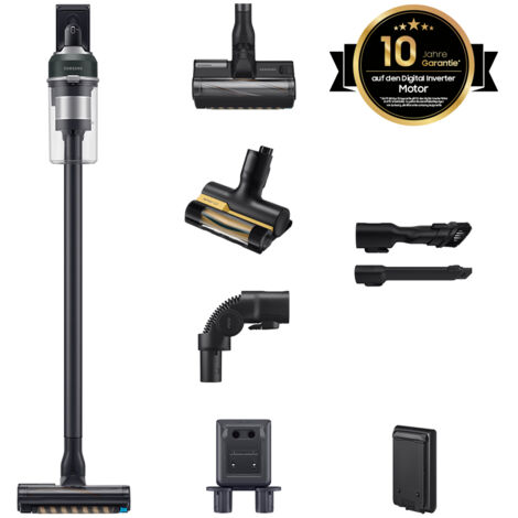 Samsung VS20C85G2TN 2-in-1 Besen Staubsauger Akku Trocken Beutellos Chrom, Schwarz 2200 Ah