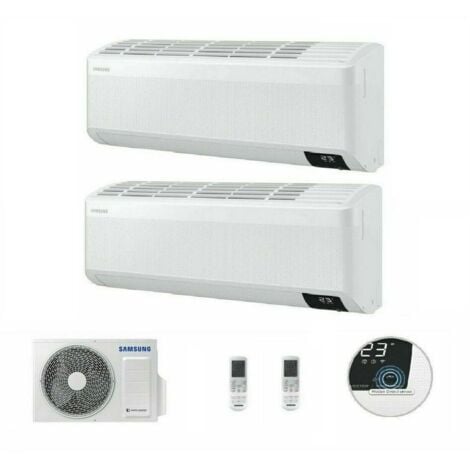 SAMSUNG Wind-Free Comfort 2,0+3,5kW MultiSplit R32 Wifi Aussen 4,0kW Klimaanlage