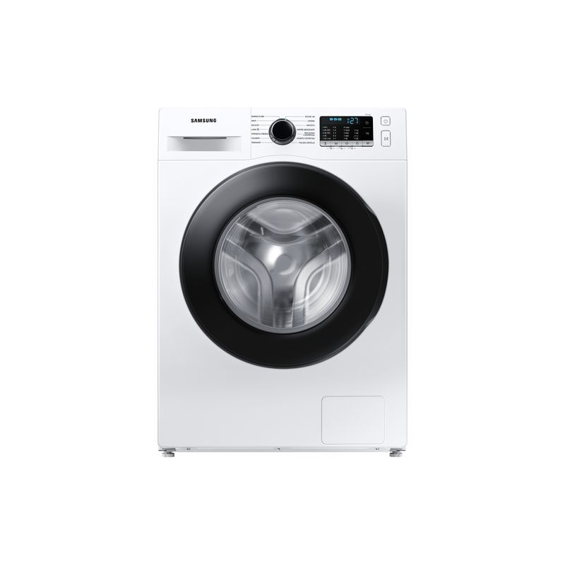 Image of WW80AGAS21AE/ET lavatrice slim a caricamento frontale Crystal Clean™ 8 kg Classe e 1200 giri/min, Porta nera + panel nero - Samsung