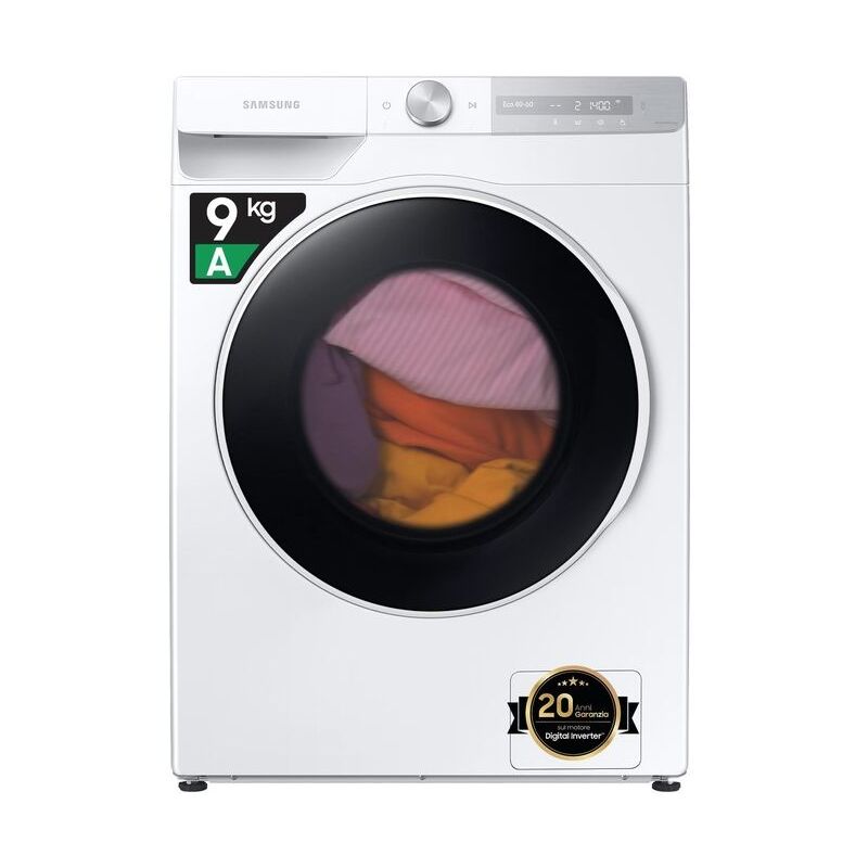 Image of Samsung - WW90T734DWH Lavatrice Carica Frontale ai Control UltraWash Classe energetica a Capacita' di carico 9 Kg Centrifuga 1400 giri Motore Digital