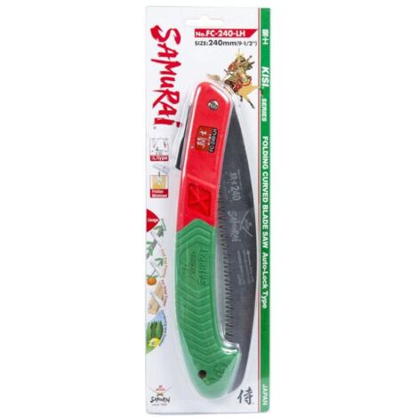 SAMURAI serrucho samurai gc plegable 240 mm. , Serrucho Samurai gc plegable fc-240-lh.- Medidas 240 mm.- Fabricados en Japón con la más alta tecnología disponible para