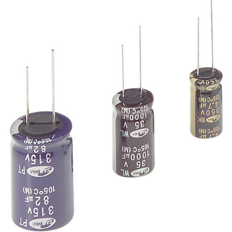 Samwha BL2V226M12020PH Elektrolyt-Kondensator radial bedrahtet 5 mm 22 µF 350 V 20 % (Ø x L) 12.5 m