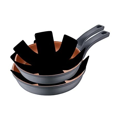 in alluminio forgiato Set di 3 padelle multicolore Q3063 Venus San Ignacio 