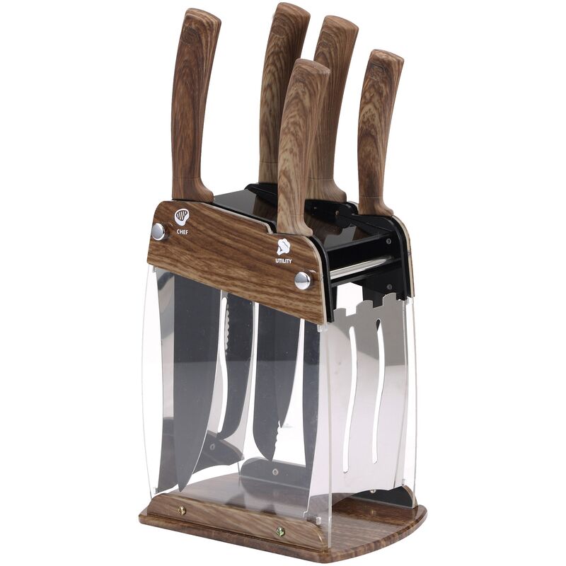 

San Ignacio - Set 6pc cuchillos MONCAYO acero inoxidable