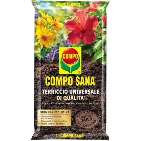 SANA UNIVERSALE Terra Terriccio substarto concimato Turbo Radici 80 LT