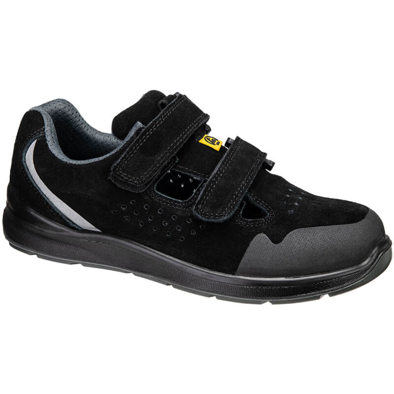 sandale composite s1p esd sr fo - taille 39 - noir - portwest