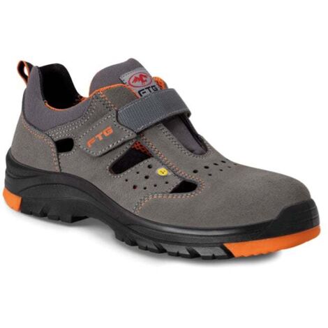 Sandali Antinfortunistici Estivi FTG Neptune S1P Grigio 43
