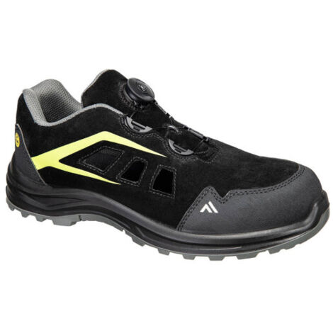 Sandalia Composite S1 ESD SR FO FE06 41 Negro / Verde