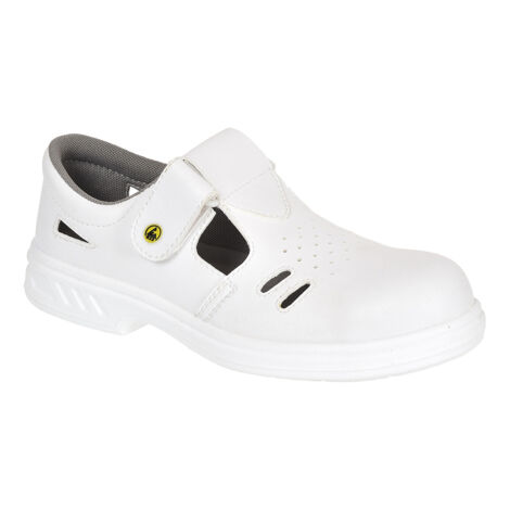 Sandalia ESD Steelite Ebro S1 Clase 3 Blanco 48