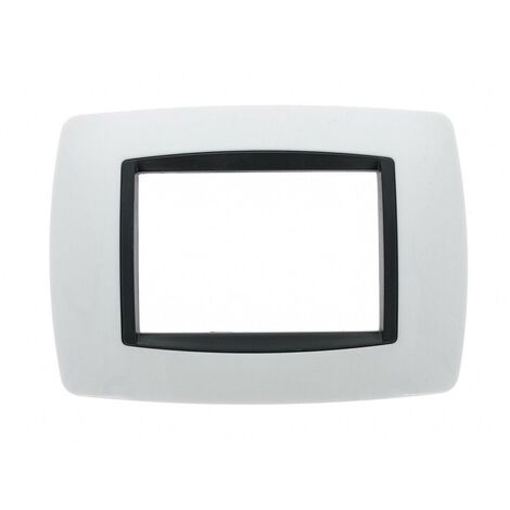 SANDASDON SD88003-1 Plakette 3M Weiß Bombe Kompatibel Bticino Living International