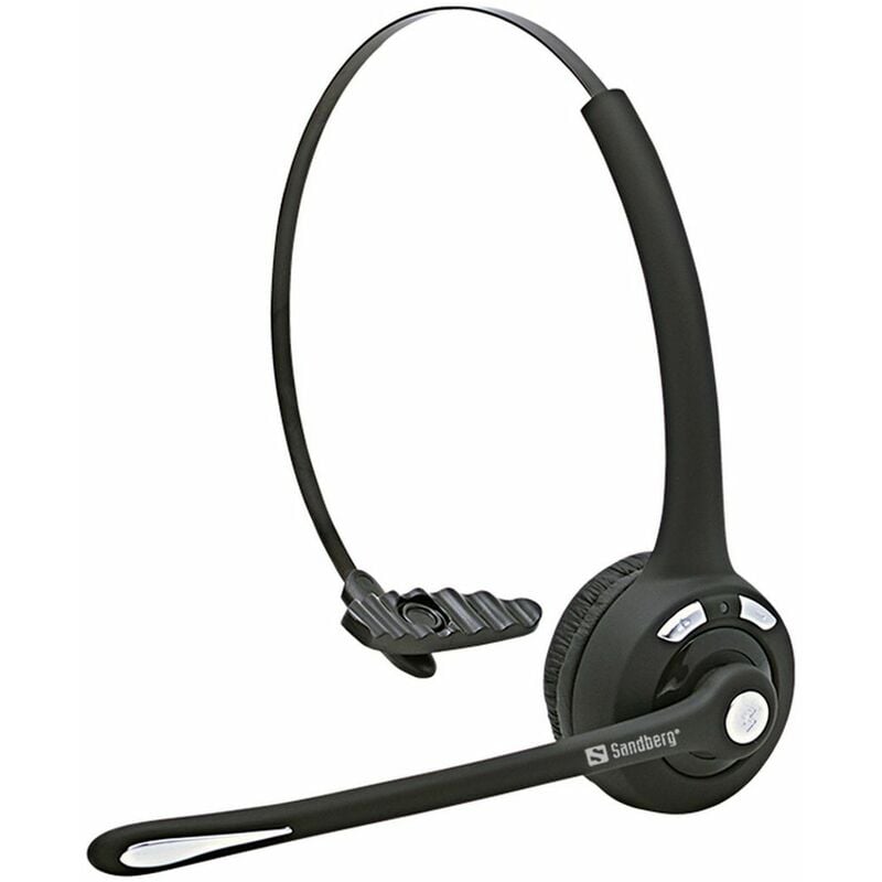 Image of Sandberg Auricolare Bluetooth per ufficio, 126 - 23 (Bluetooth, auricolare, fascia, call center, nero, monoaurale, senza fili)
