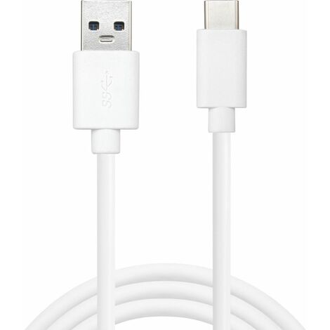 Sandberg 336-15 Cable USB C 3.1 a USB A para Android, 1 Metros, Alta Resistencia
