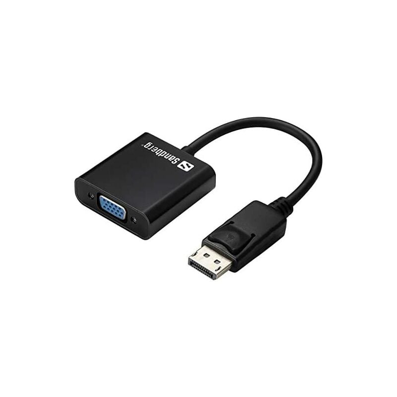 Image of Sandberg - DisplayPort vga - Cavo adattatore, colore nero