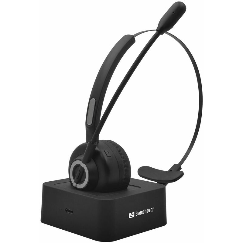 Sandberg Cuffie Bluetooth Office Pro, nero