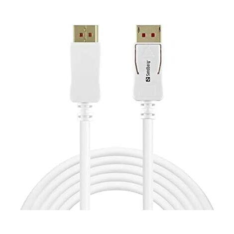 Sandberg DisplayPort 1.4 8K60Hz 2m DisplayPort 1.4 8K60Hz 2m, 2, 509-15 (DisplayPort 1.4 8K60Hz 2m, 2 m, DisplayPort, DisplayPort, Maschio, Maschio, 7680 x 4320 Pixel)