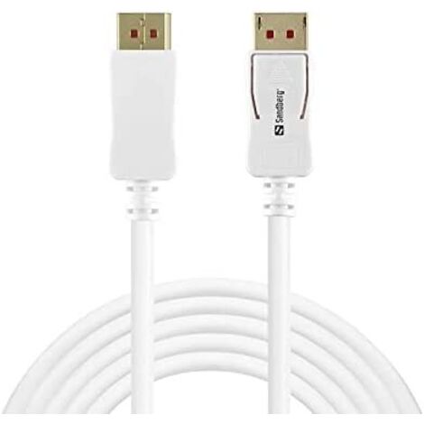 Sandberg DisplayPort 1.4 8K60Hz 2m DisplayPort 1.4 8K60Hz 2m, 2, 509-15 (DisplayPort 1.4 8K60Hz 2m, 2 m, DisplayPort, DisplayPort, Maschio, Maschio, 7680 x 4320 Pixel)