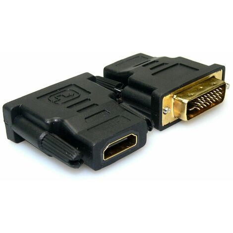 Sandberg DVI-M - HDMI-F - Kabeladapter, Farbe Schwarz