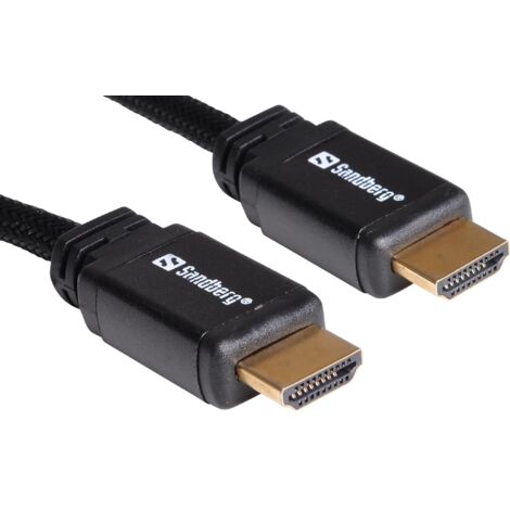 Sandberg HDMI 2.0 19M-19M - Cables, 10 m, Color Negro