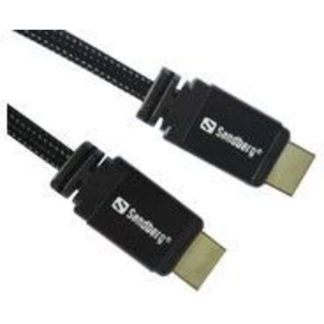Sandberg HDMI 2.0 19M-19M - Kabel, 5 m, Farbe Schwarz