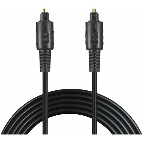 Sandberg Optical Toslink - Cavi audio, 1,8 m, colore nero