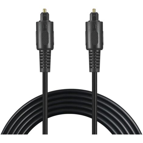 Sandberg Optical Toslink - Cavi audio, 1,8 m, colore nero
