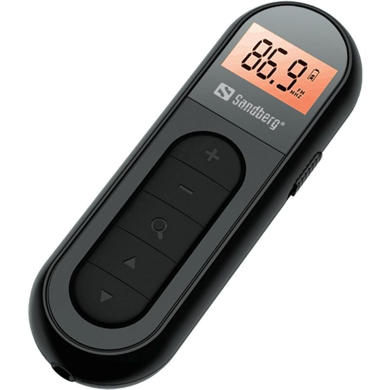 Radio de poche fm Recharge portable Noir - Sandberg