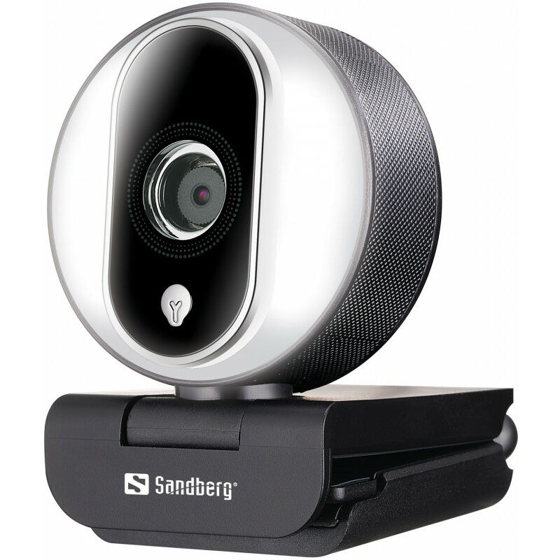 Sandberg SANDBERG Streamer USB Webcam Pro - 2 MP - 1920 x 1080 pixels - 60 ips - 1280x720@60fps,1920x1080@30fps - 720p,1080p - H.264 (134-12)