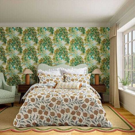 Sanderson Anaar Duvet Cover Double Woad