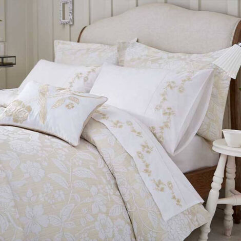 Sanderson Pyramus Duvet Cover Set Double Linen