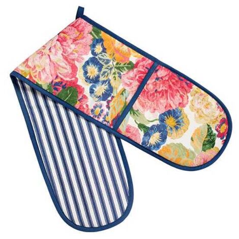 Sanderson Very Rose & Peony Double Oven Glove