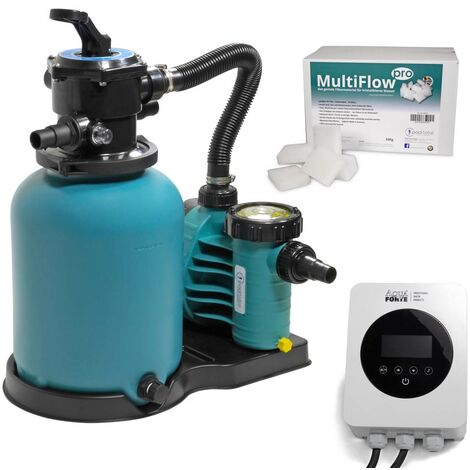 Sandfilter BRILLANT+ 300, AquaPlus 6, MultiFlow + Energy Saver