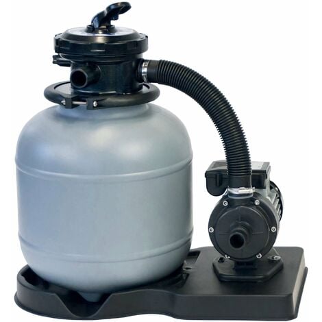 AQUALUX Sandfilteranlage 4 m³/h, 6-Wege-Ventil / SF 124