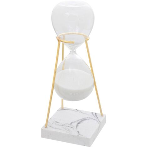Sandglass olen grigio h21cm - Atmosphera créateur d'intérieur