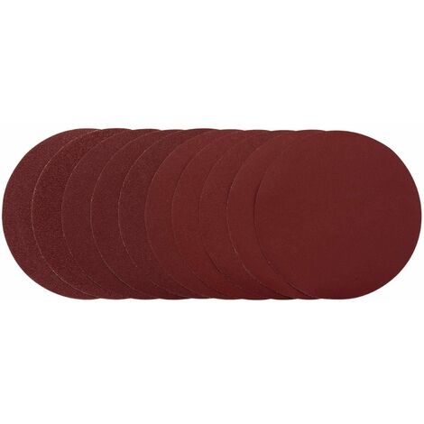 Sanding Discs, 200mm, Assorted Grit (Pack of 10) (10364)