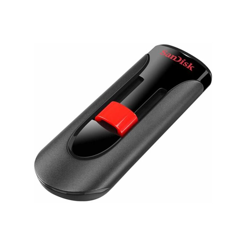 

Sandisk Cruzer Glide 64GB USB 2.0 Negro, Rojo unidad flash USB