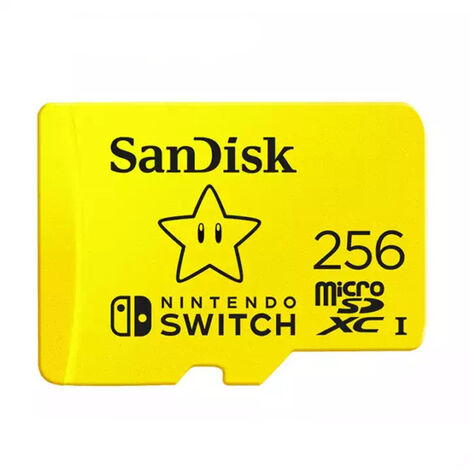 SanDisk microSDXC UHS-I-Karte für Nintendo Switch 256 GB – Nintendo-Lizenzprodukt